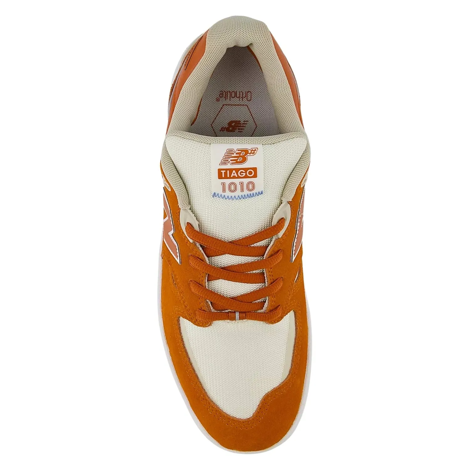 New Balance Numeric NM1010 Tiago Lemos Skate Shoes - Rust Oxide/Sea Salt