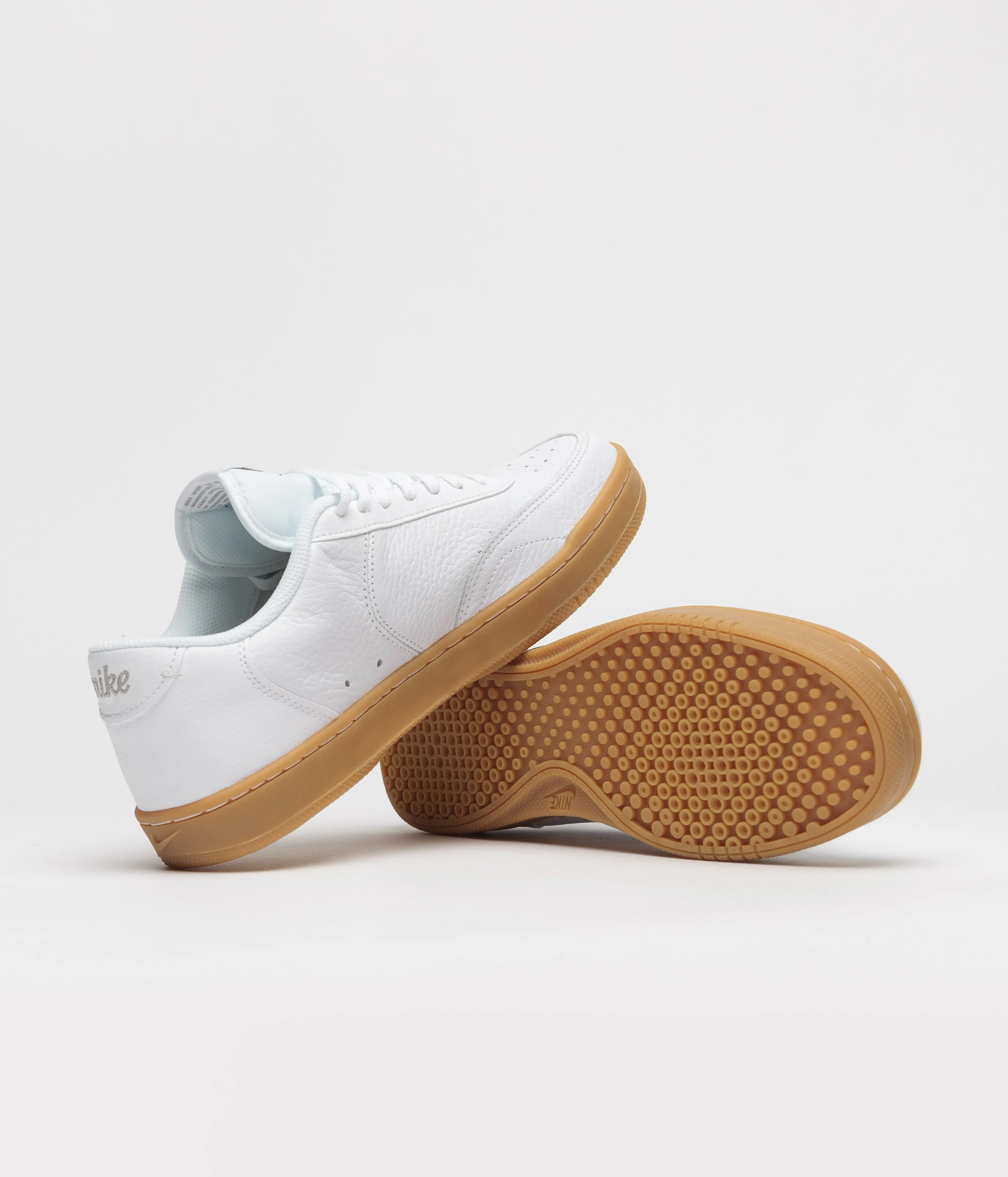 Nike Court Vintage Premium Shoes - White / Fossil - Enigma Stone