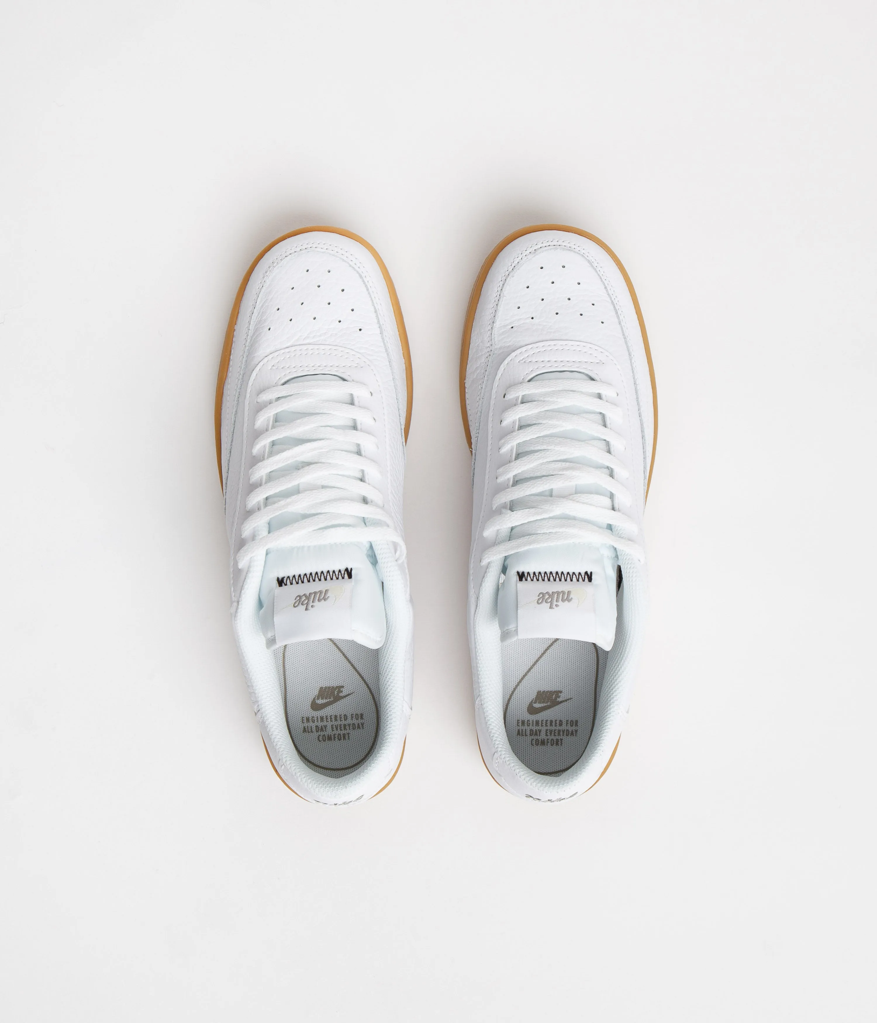 Nike Court Vintage Premium Shoes - White / Fossil - Enigma Stone