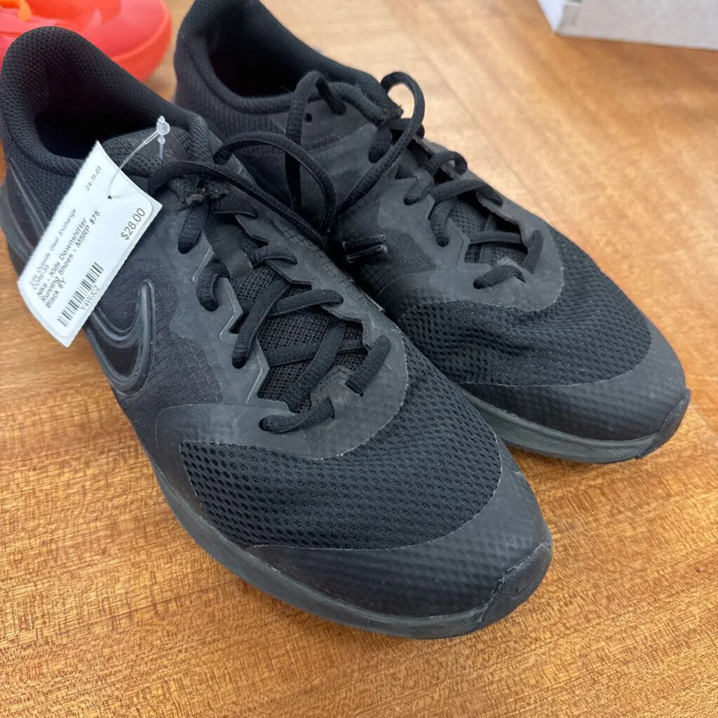 Nike - Kids Downshifter Running Shoes - MSRP $75: Black-children-6Y