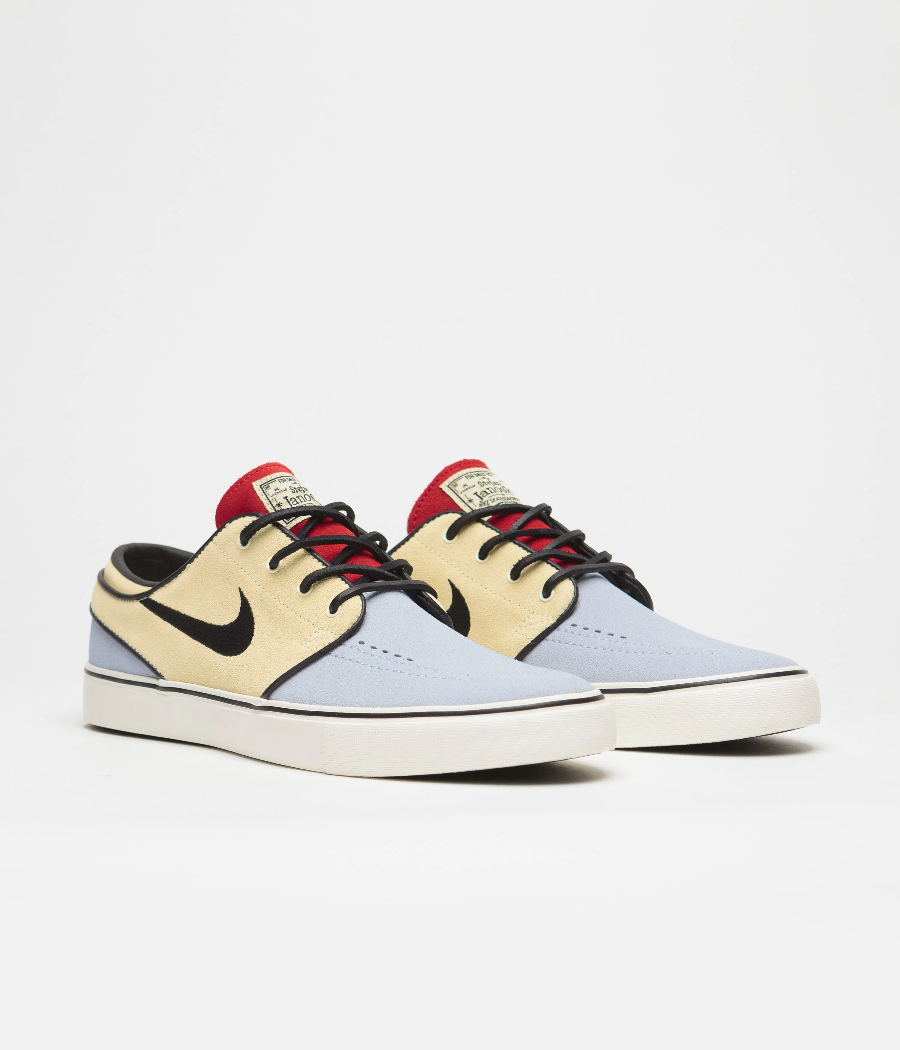 Nike SB Janoski OG  Shoes - Alabaster / Alabaster - Chile Red