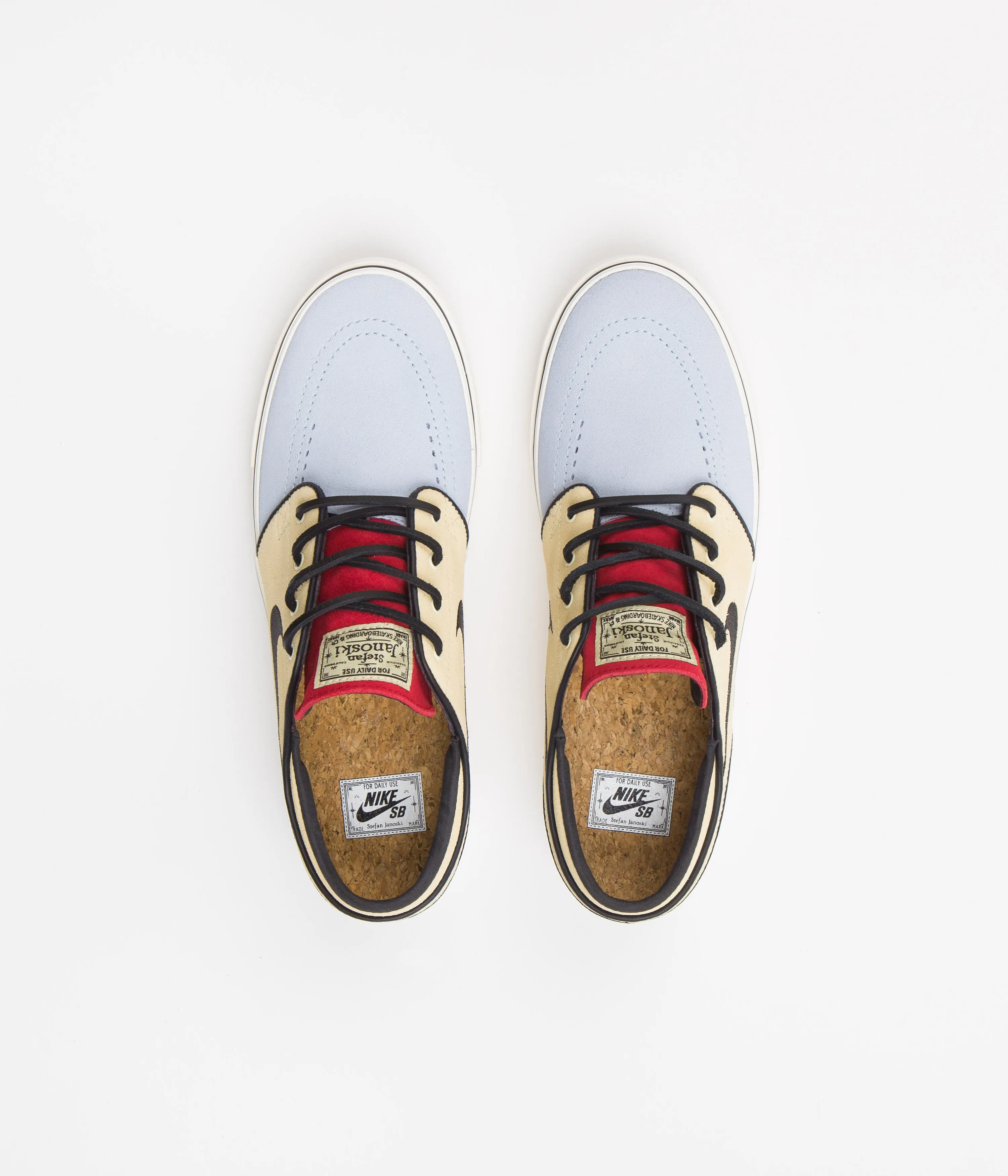 Nike SB Janoski OG  Shoes - Alabaster / Alabaster - Chile Red