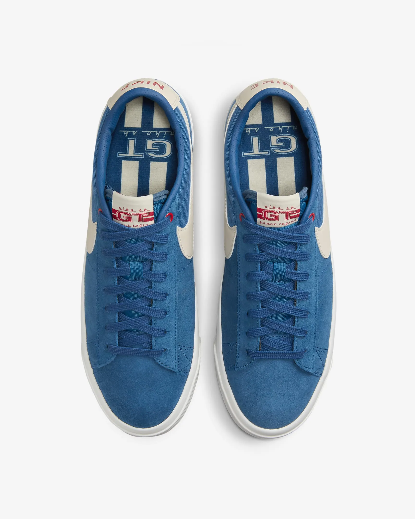 Nike SB Zoom Blazer Low Pro GT DC7695-403 Court Blue/Light Orewood Brown (In Store Pickup Only)