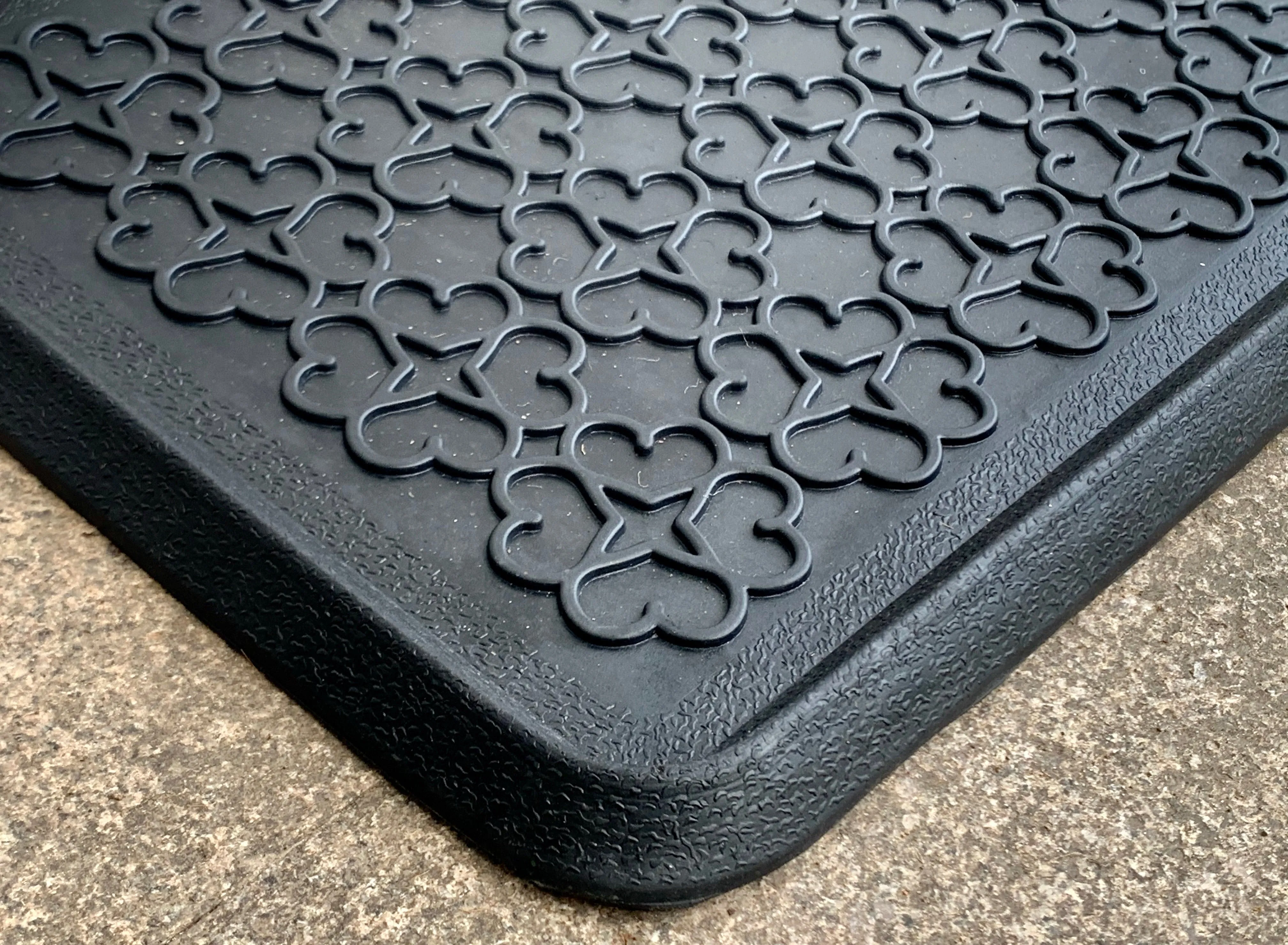 OnlyMat Rubber Tray Mat with Sanitize Insert - Sanitisation Mat - Indoor / Outdoor, Waterproof