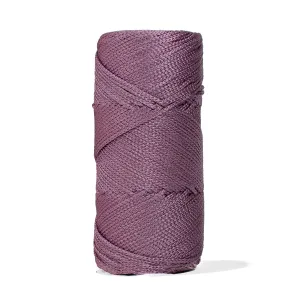 Outdoor 2 mm Macrame Braided Cord – Lavender Color