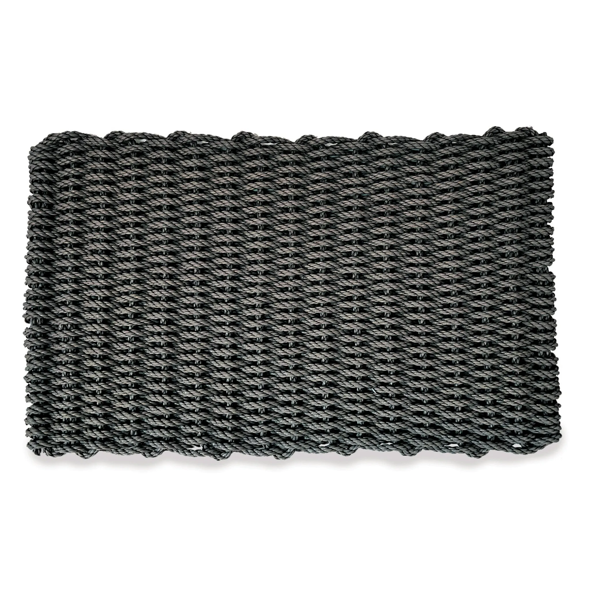 Outdoor Rope Mat Black