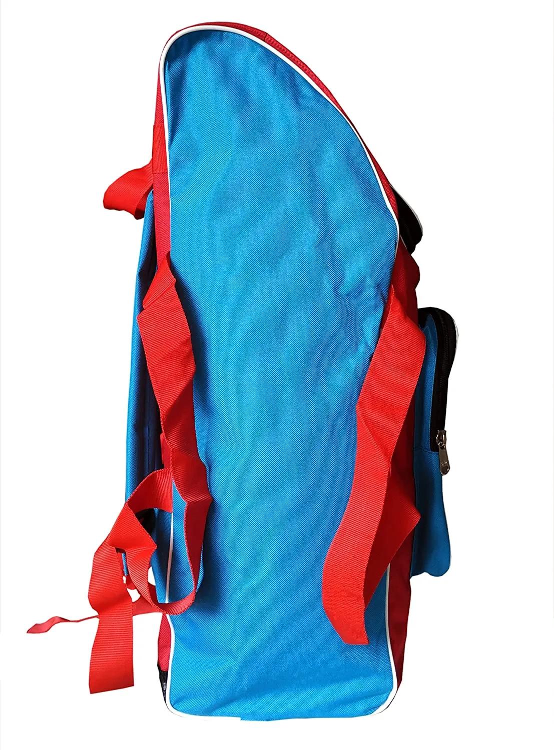 Prokick Sports Carrier Multi Utility Sports Bag - Ideal for kids (Red/Sky Blue)