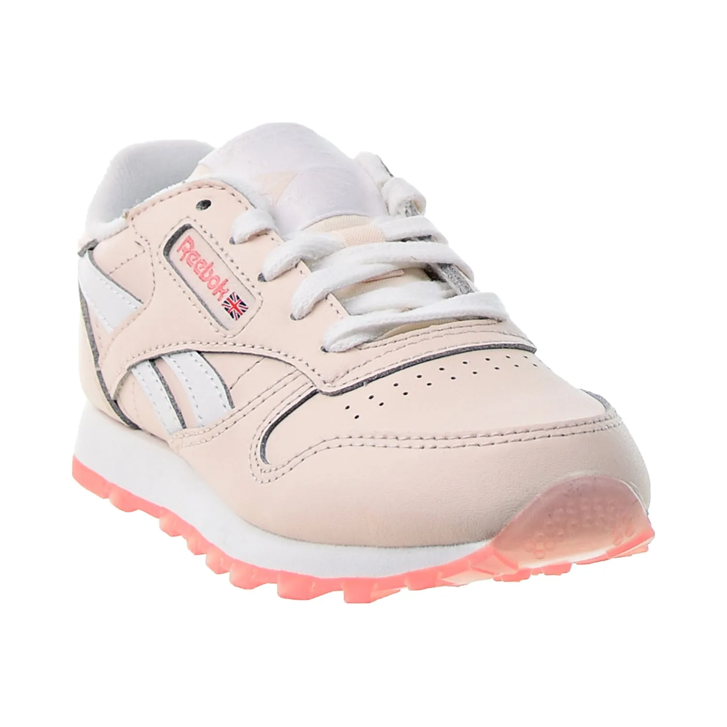 Reebok Classic Leather Little Kids' Shoes Pal Pink-White-Panton