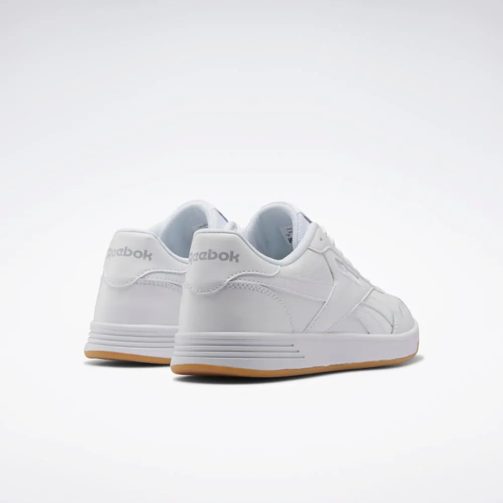 Reebok Footwear Women Reebok Court Advance Shoes FTWR WHT/COLD GRY 2/REEBOK RUB