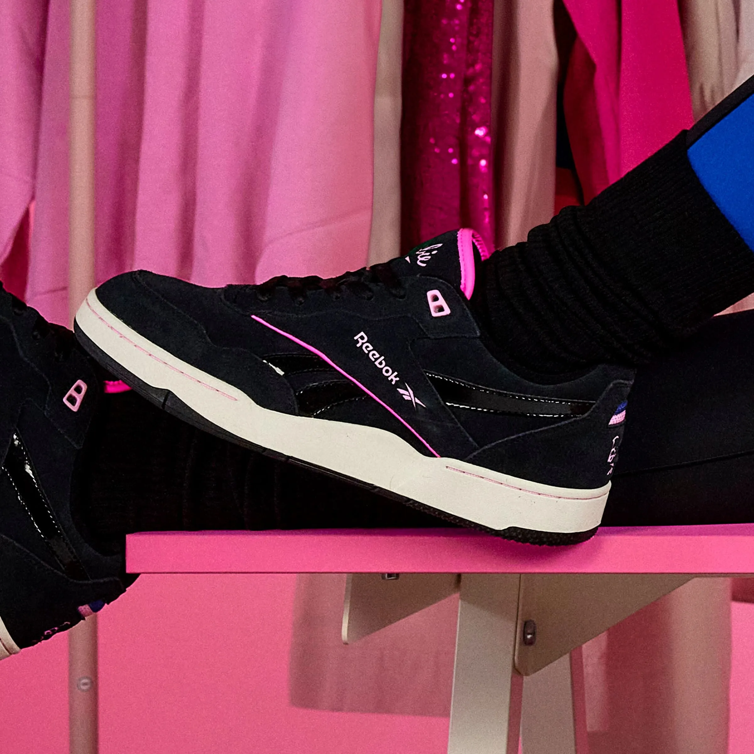 Reebok X Barbie Bb 4000 Ii Blk/Pink