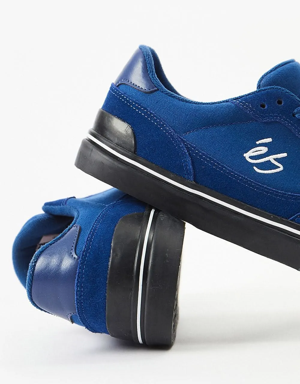 éS Caspian Skate Shoes - Blue/Black/White