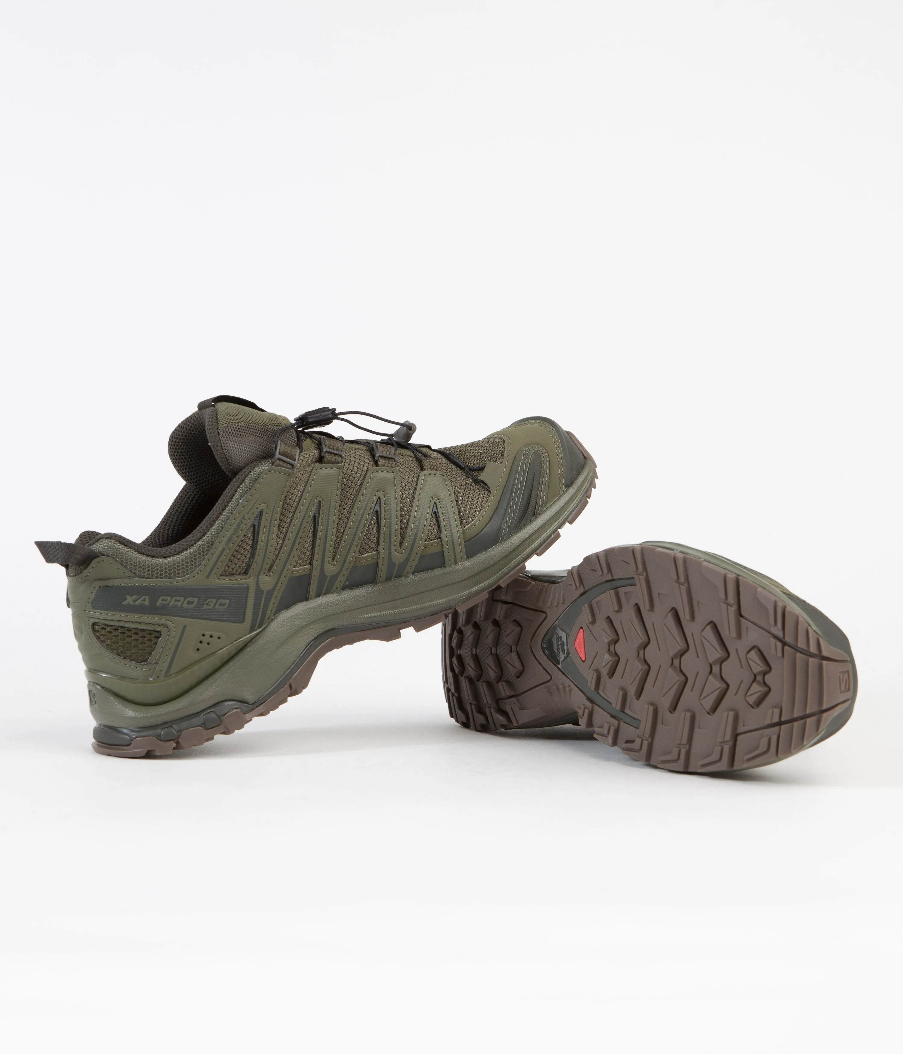 Salomon XA Pro 3D Shoes - Olive Night / Olive Night / Peat