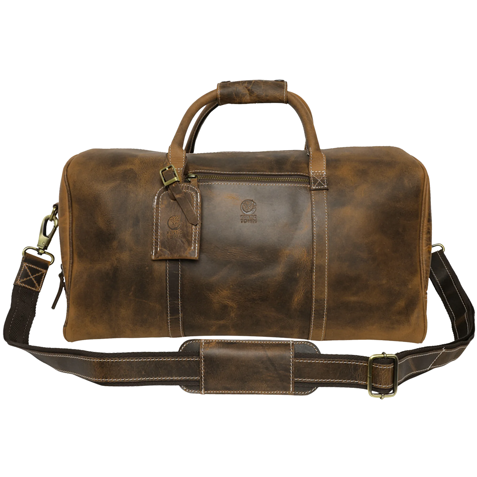 Sasha Travel Duffle Bag (Brown)