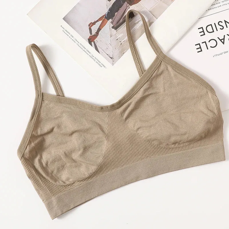 Seamless Bras Sports Tube Top