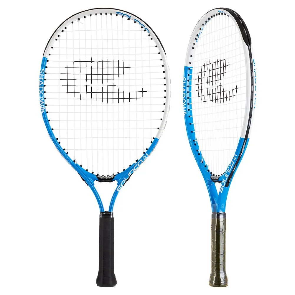 Shadow 21 Inch Aluminum Junior Racquet White and Blue