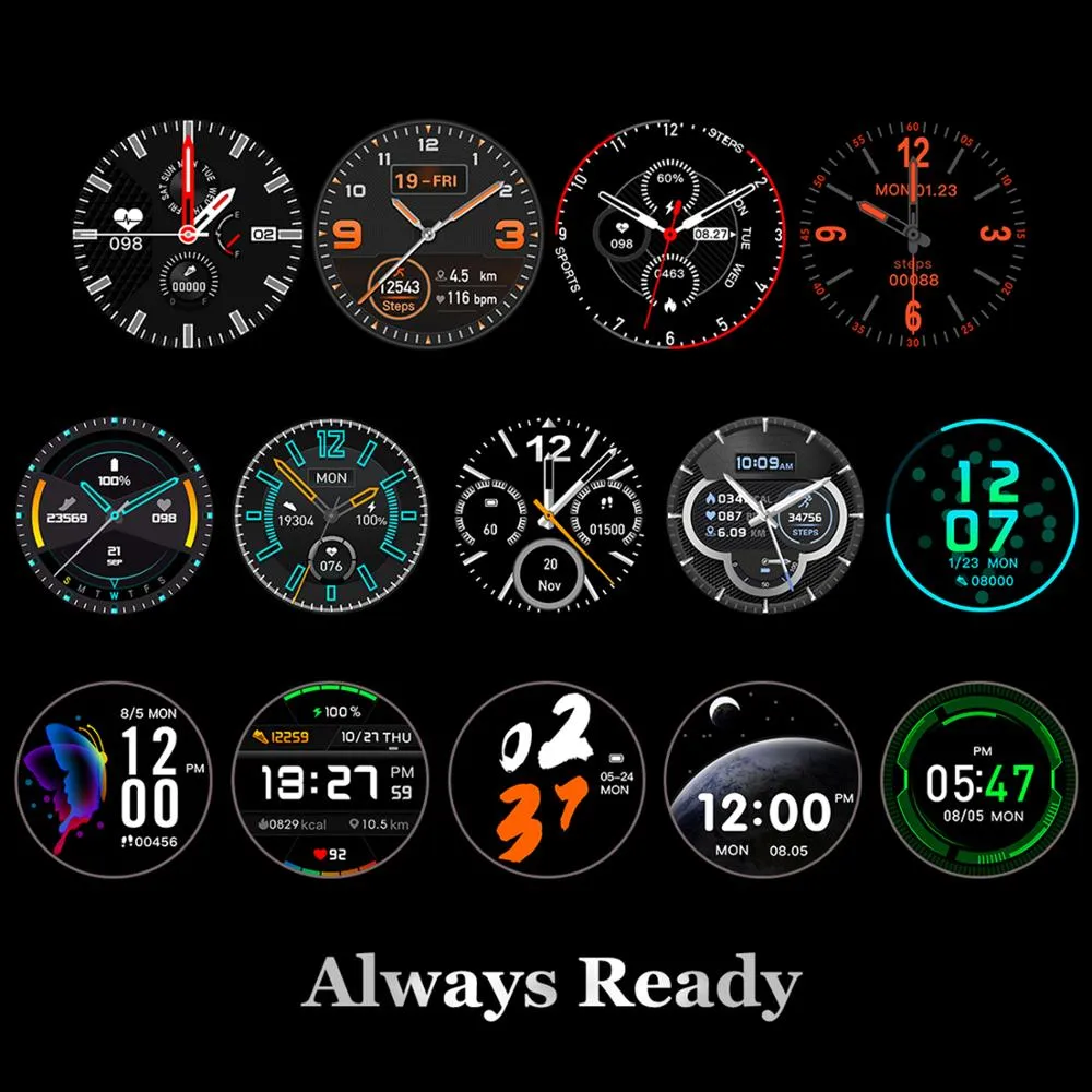 Smart Watch Men Full | Touch Screen | Heart Rate