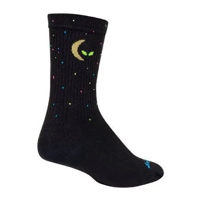 SockGuy Lunalien 6" Crew Bike Sock