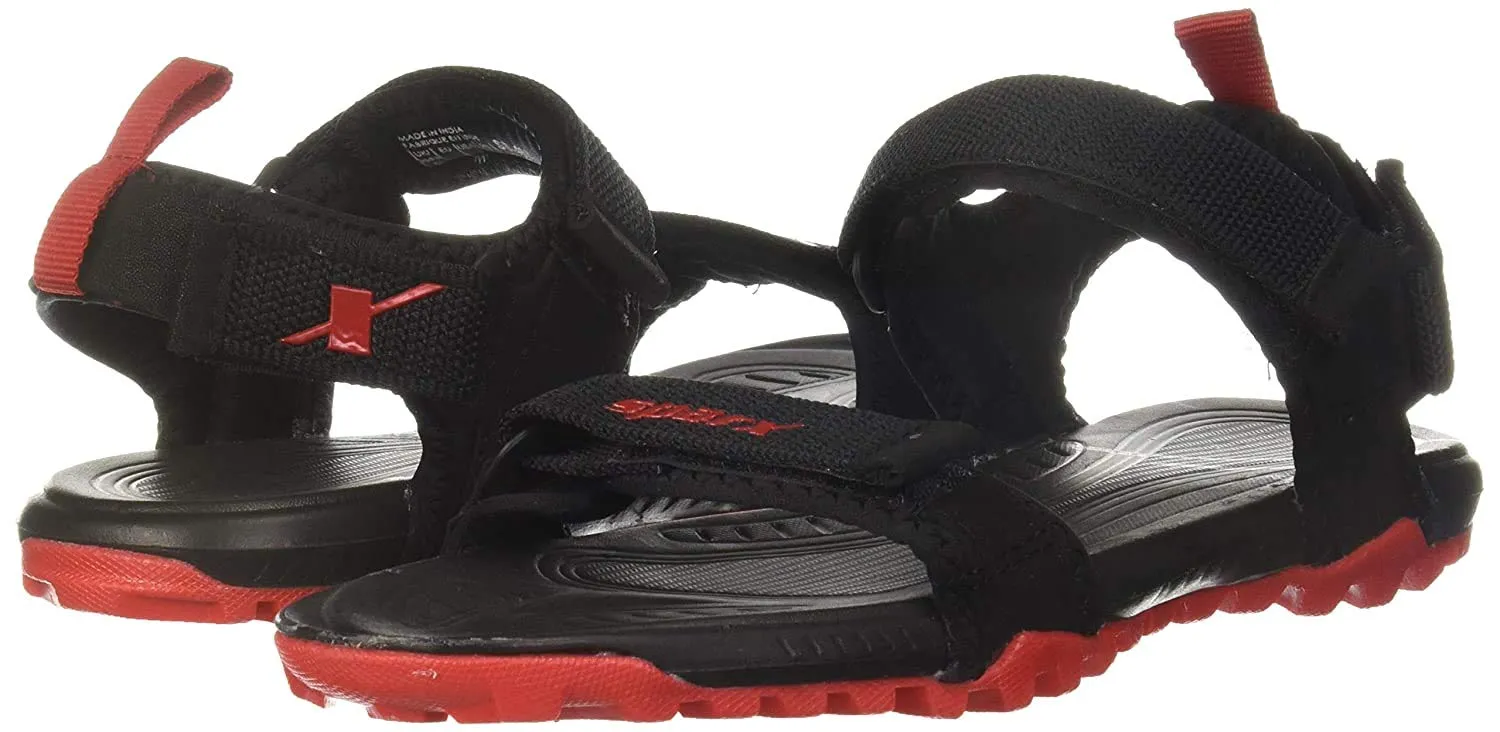 Sparx mens SS 468 | Latest, Daily Use, Stylish Floaters | Red Sport Sandal - 9 UK (SS 468)