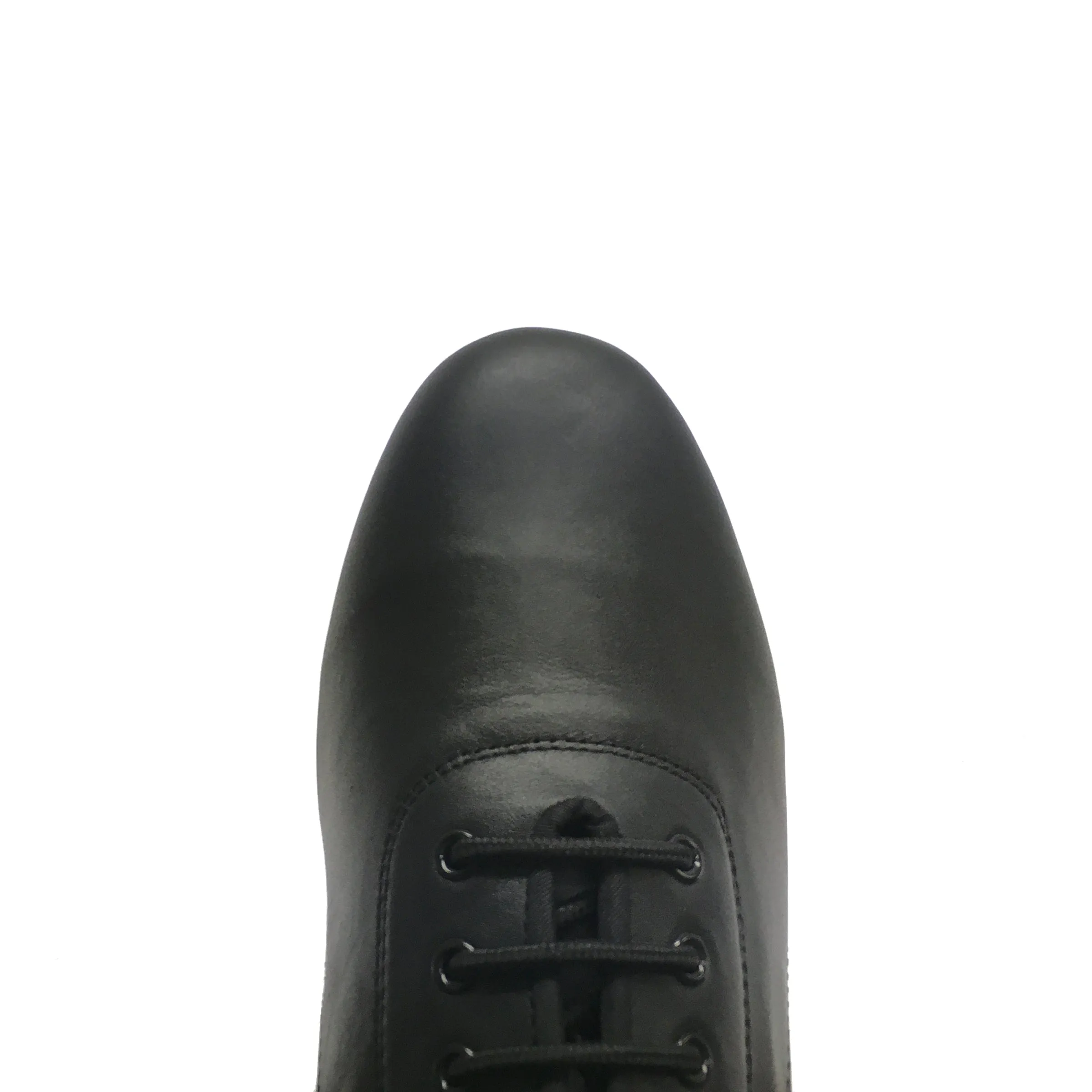 STEPHANIE-Mens: Victor: Black Leather | 1.0" Standard | MED | SPLIT SOLE