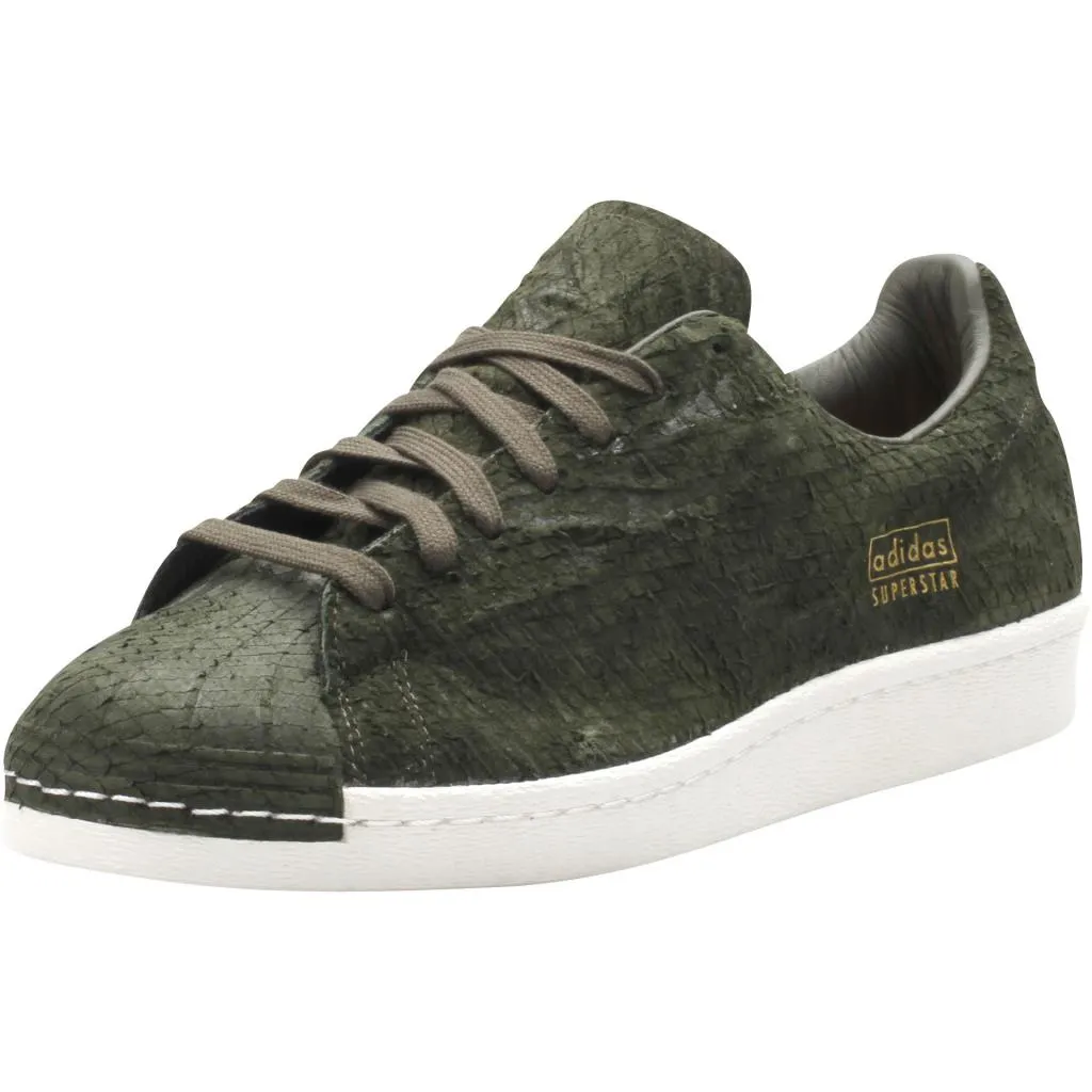 Superstar 80S Clean Mens - Olive/White