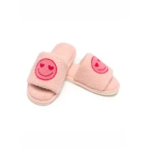 The Pink Happy Slide Slipper