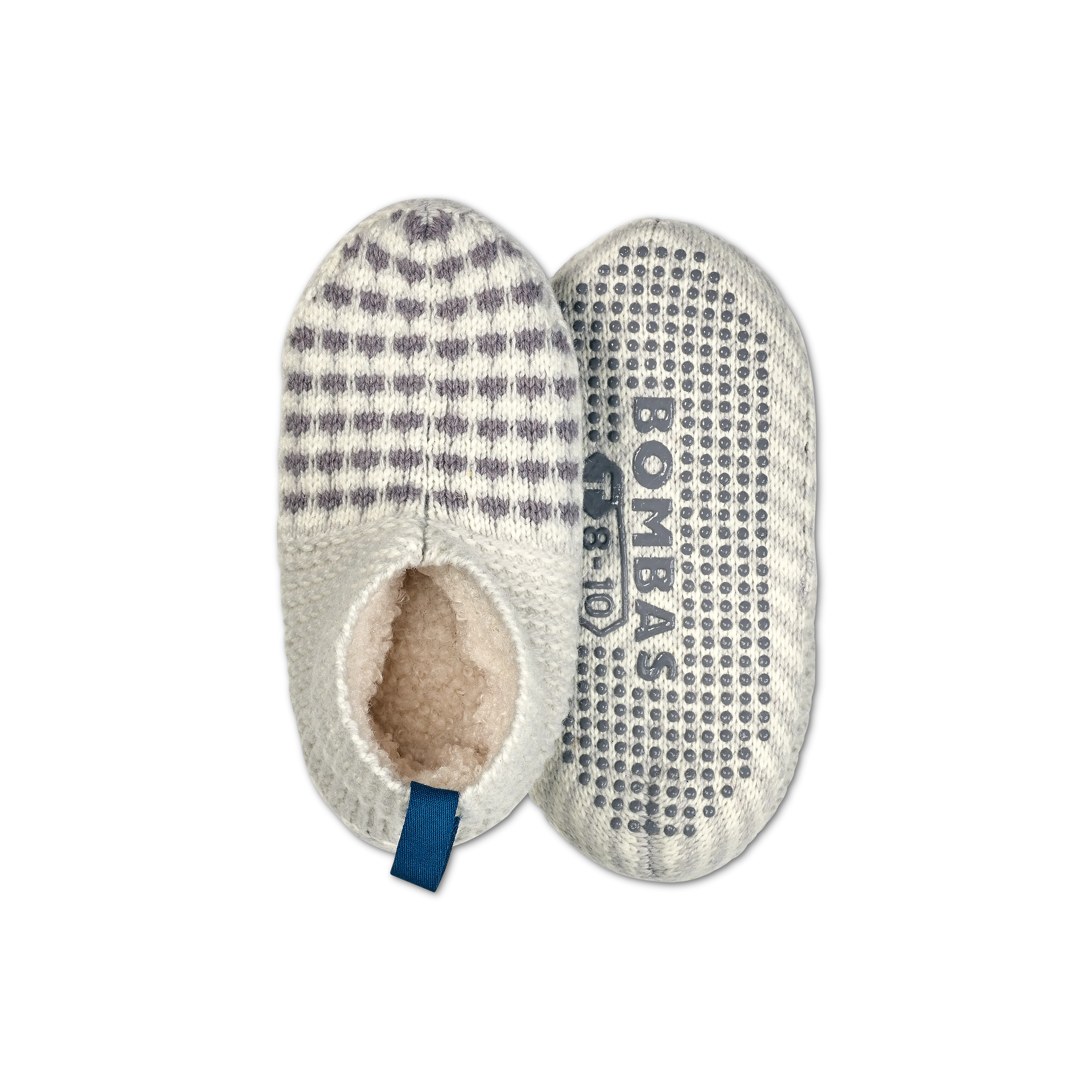 Toddler Gripper Slipper - Sherpa-Lined