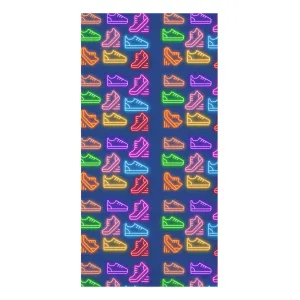 Towel: Neon Runner Design