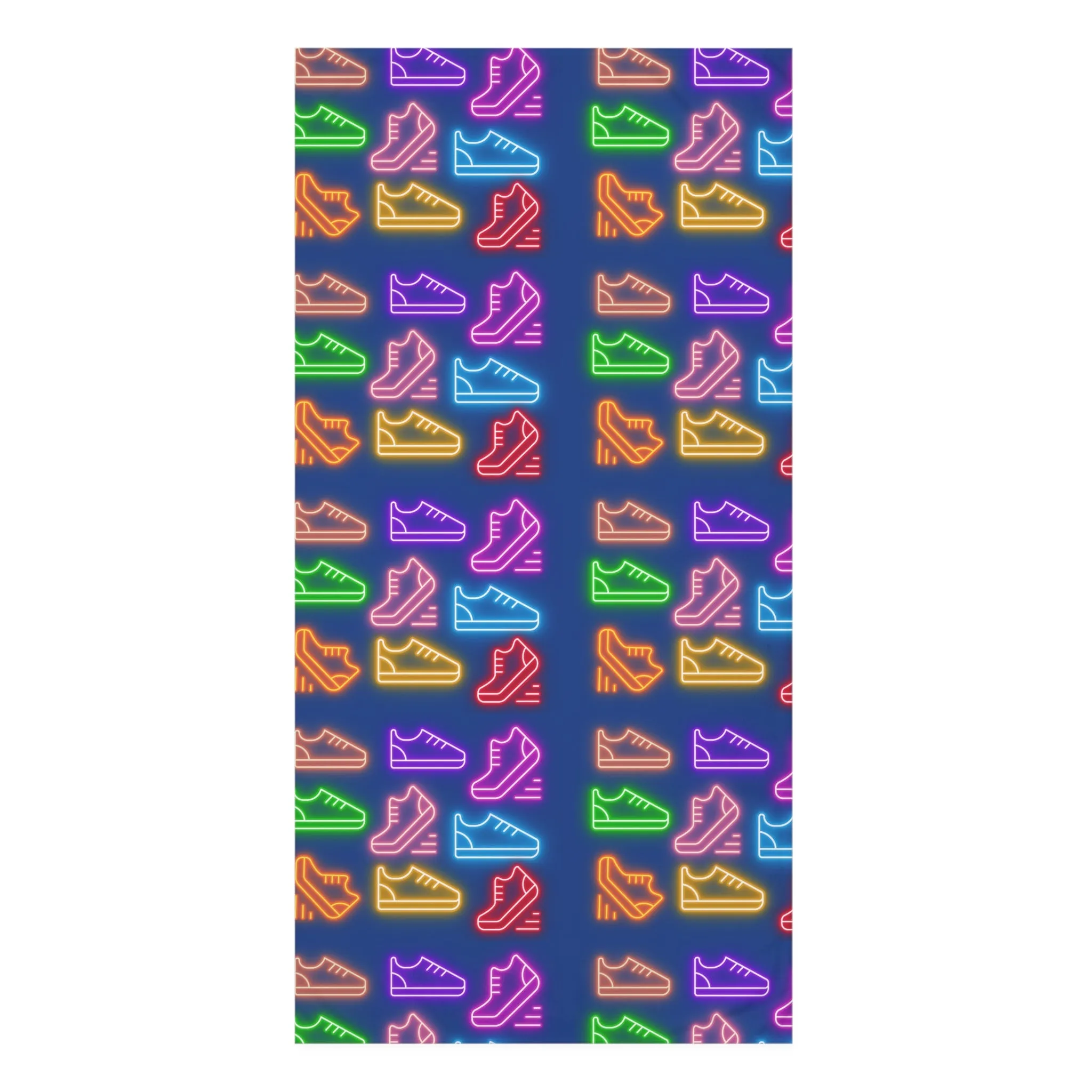 Towel: Neon Runner Design