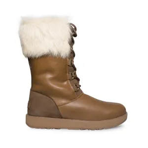 UGG Aya Waterproof Chestnut Boots - Women's