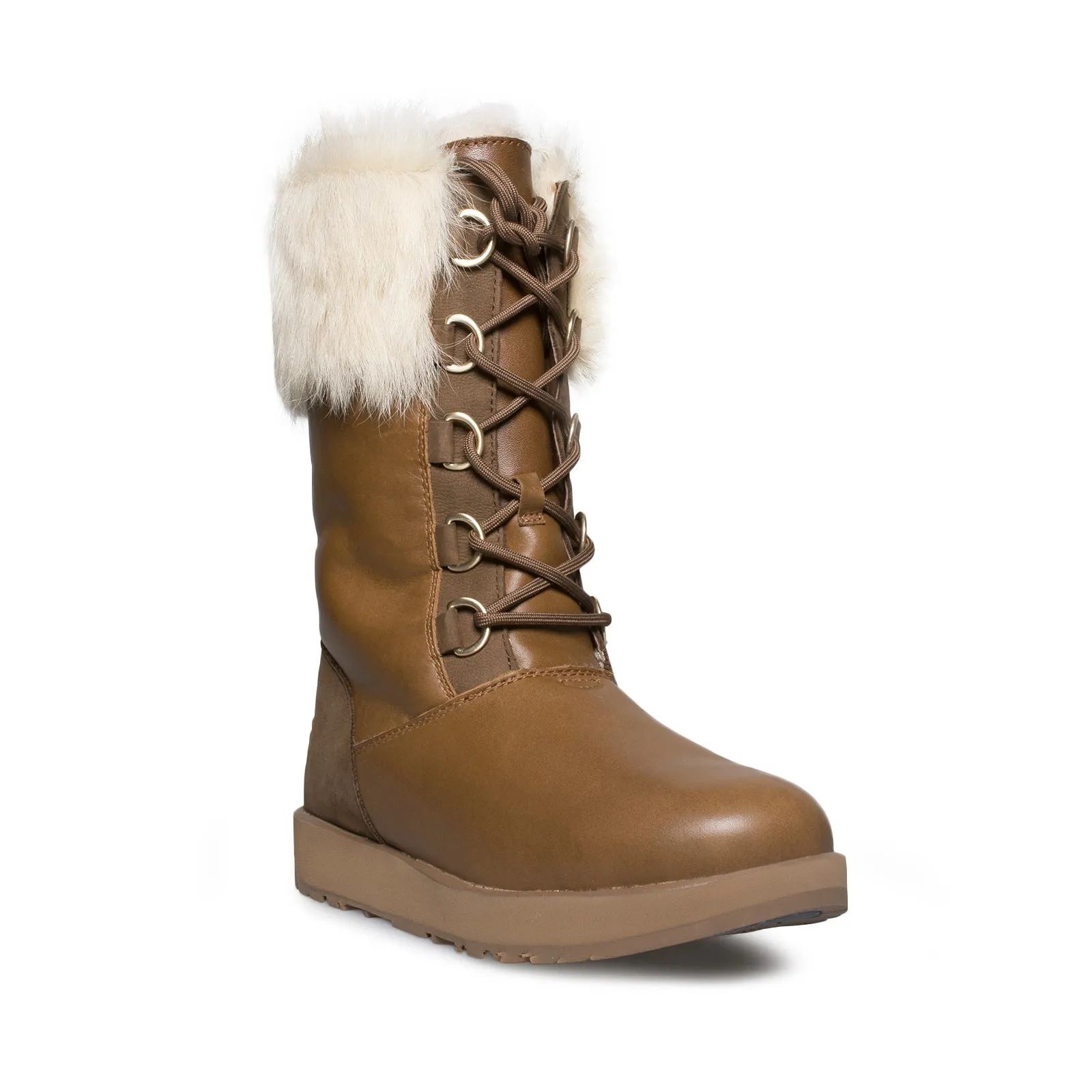 UGG Aya Waterproof Chestnut Boots - Women's