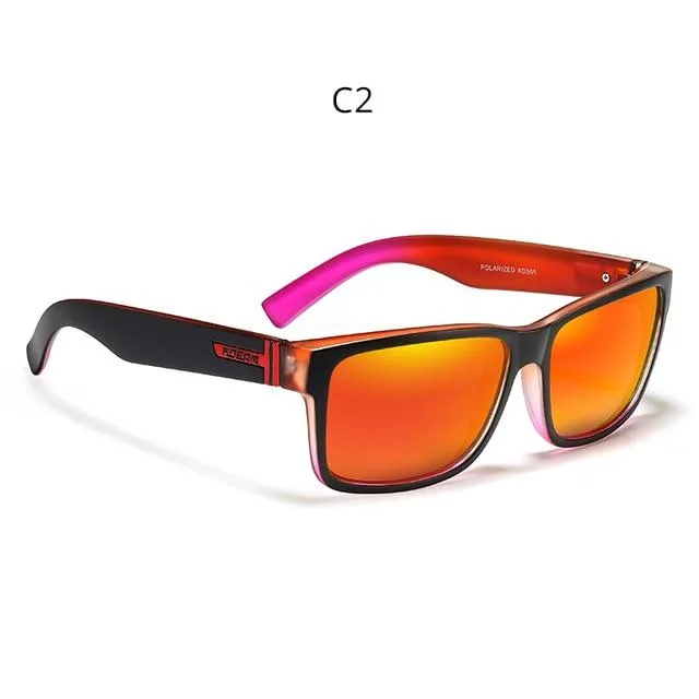 Unisex Baseball Driving Polarized Sports UV Protection Square Sunglasses