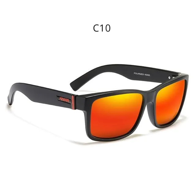 Unisex Baseball Driving Polarized Sports UV Protection Square Sunglasses