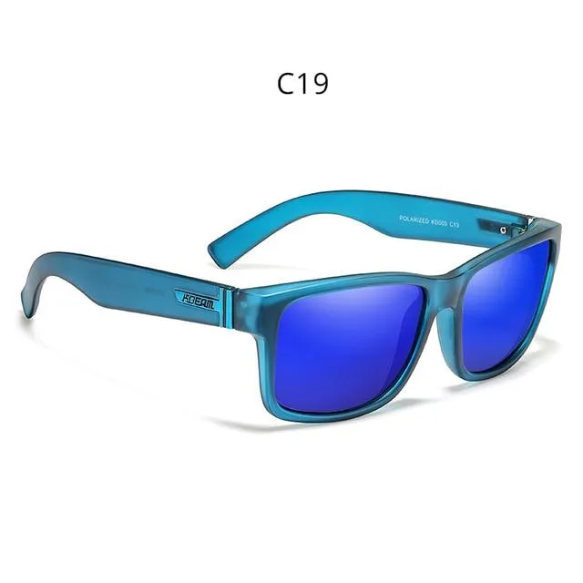 Unisex Baseball Driving Polarized Sports UV Protection Square Sunglasses