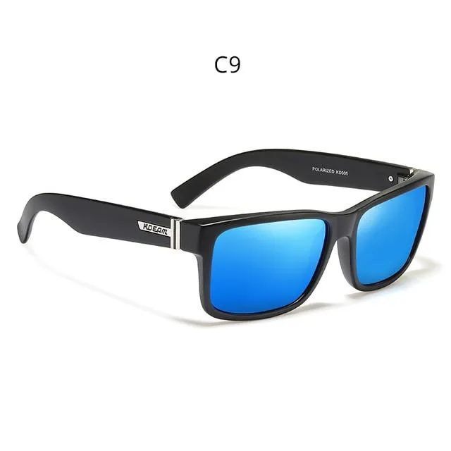 Unisex Baseball Driving Polarized Sports UV Protection Square Sunglasses