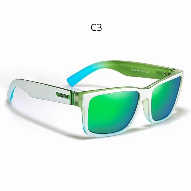 Unisex Baseball Driving Polarized Sports UV Protection Square Sunglasses