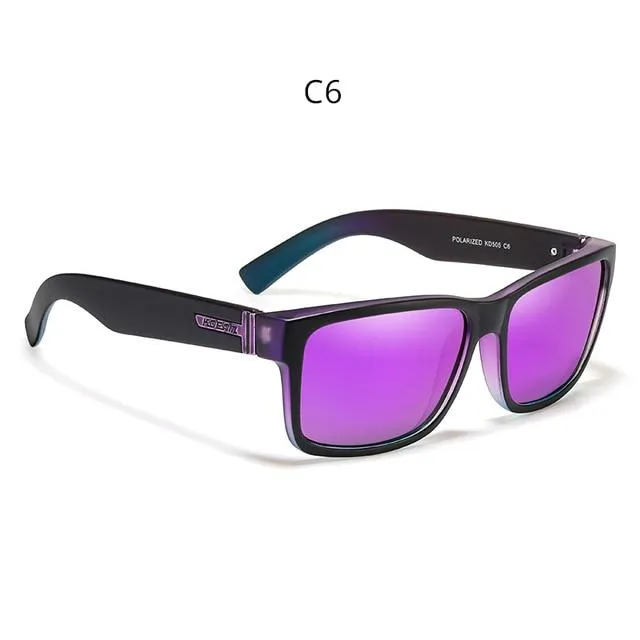 Unisex Baseball Driving Polarized Sports UV Protection Square Sunglasses