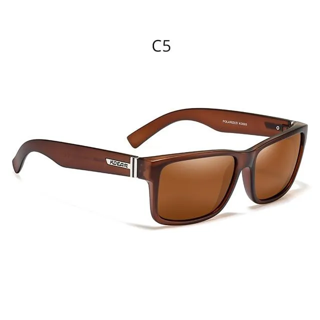 Unisex Baseball Driving Polarized Sports UV Protection Square Sunglasses