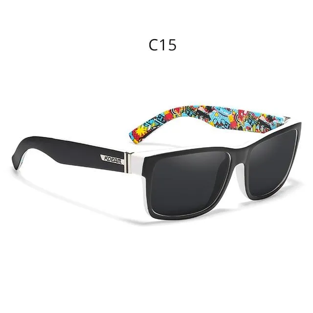 Unisex Baseball Driving Polarized Sports UV Protection Square Sunglasses