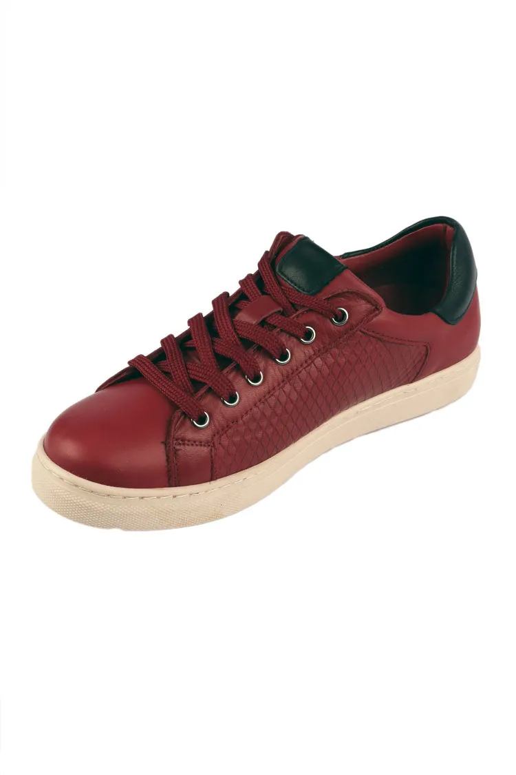 Ursa Sneaker in Burgundy