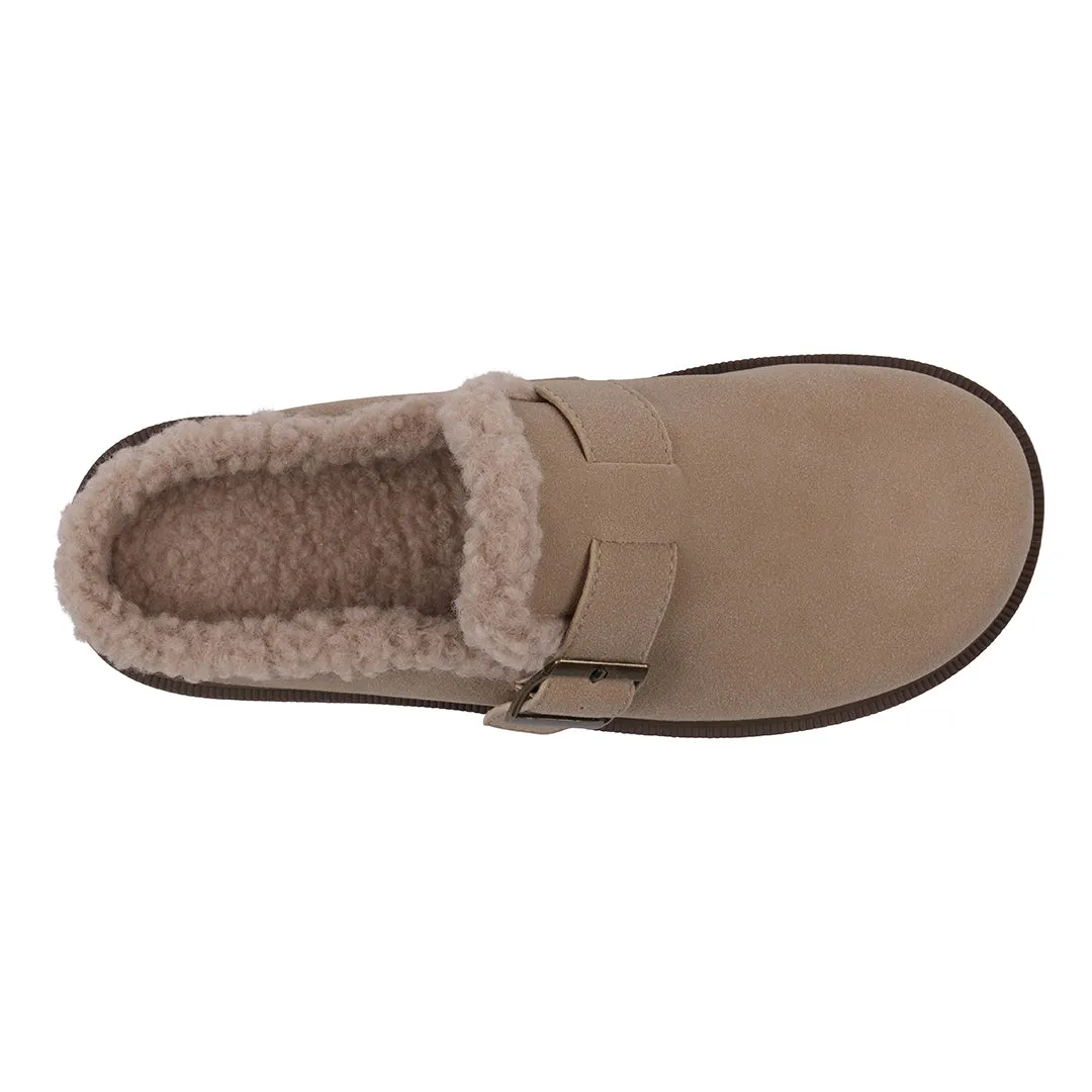 Vallery Sand Mule Slippers: Chic & Cozy Autumn Essentials