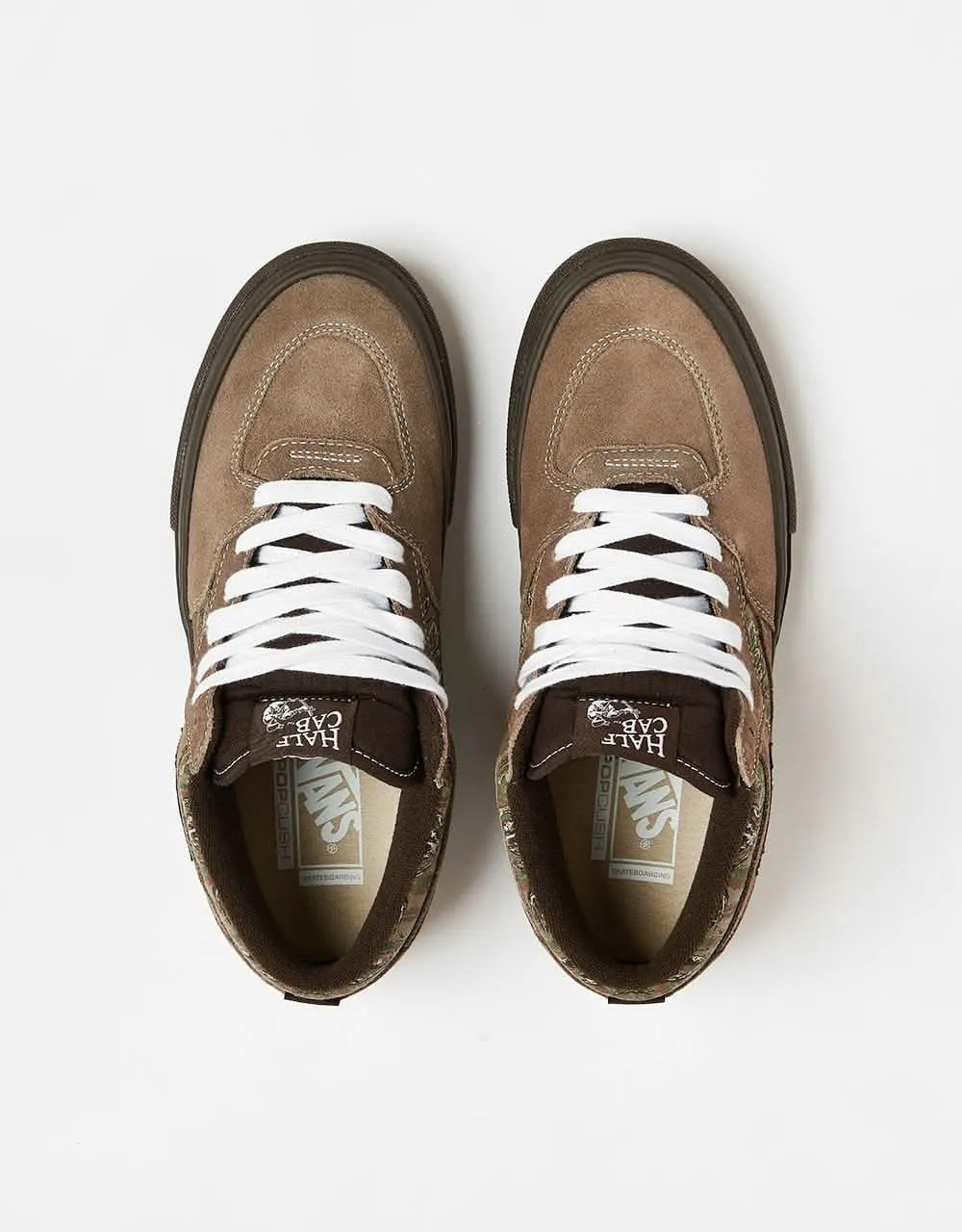 Vans Skate Half Cab Shoes - (Delfino) Camo