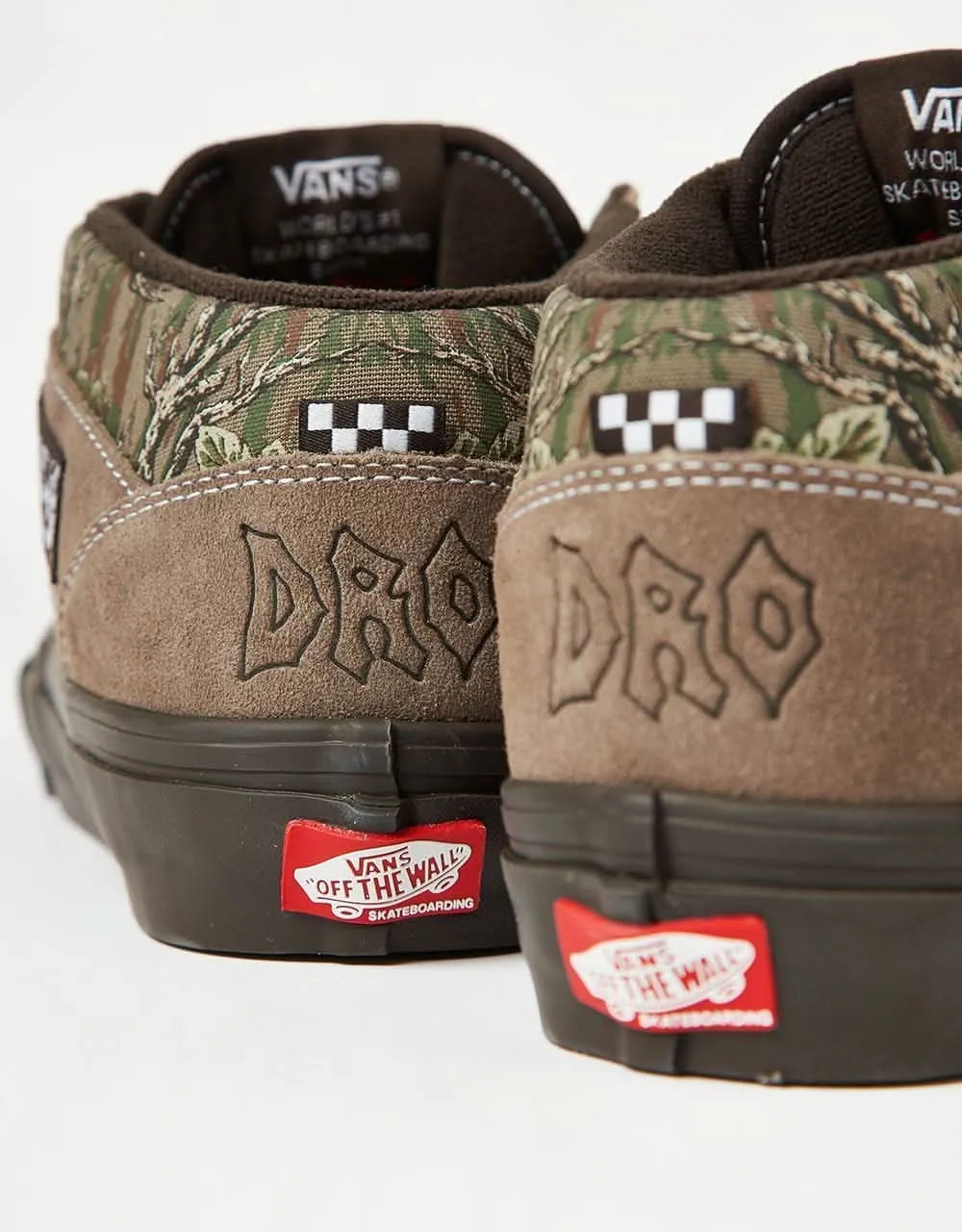 Vans Skate Half Cab Shoes - (Delfino) Camo