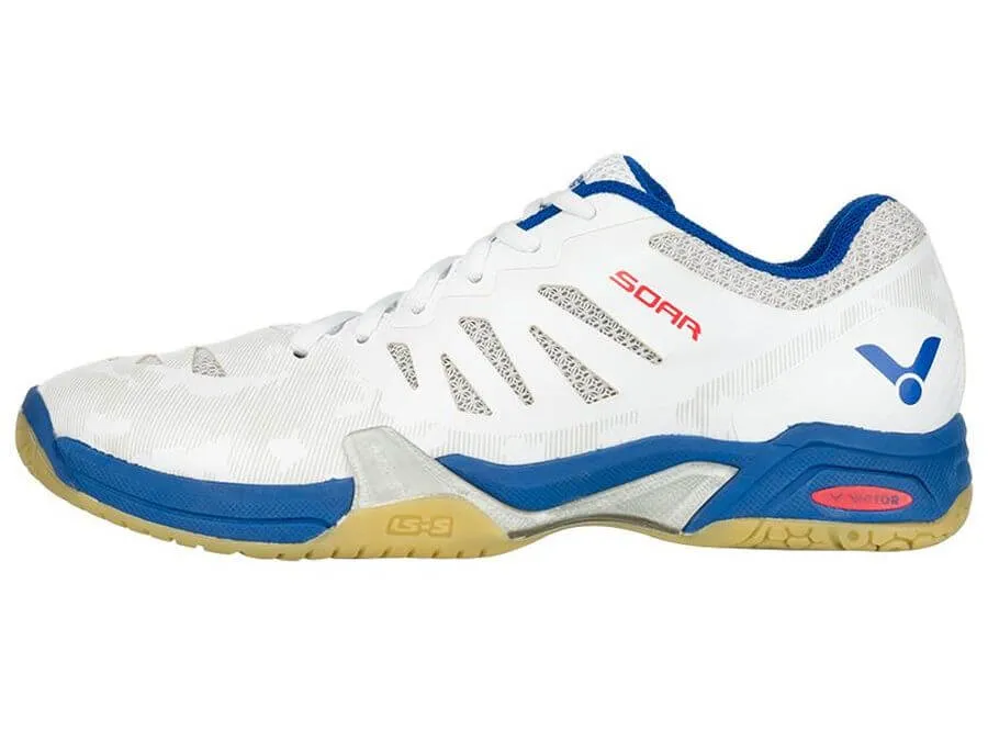 Victor [SOAR AB White] Wide Court Shoes