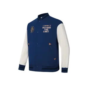 Victor X LZJ J-4508LZJ-B Unisex Varsity Jacket [Iron Blue]