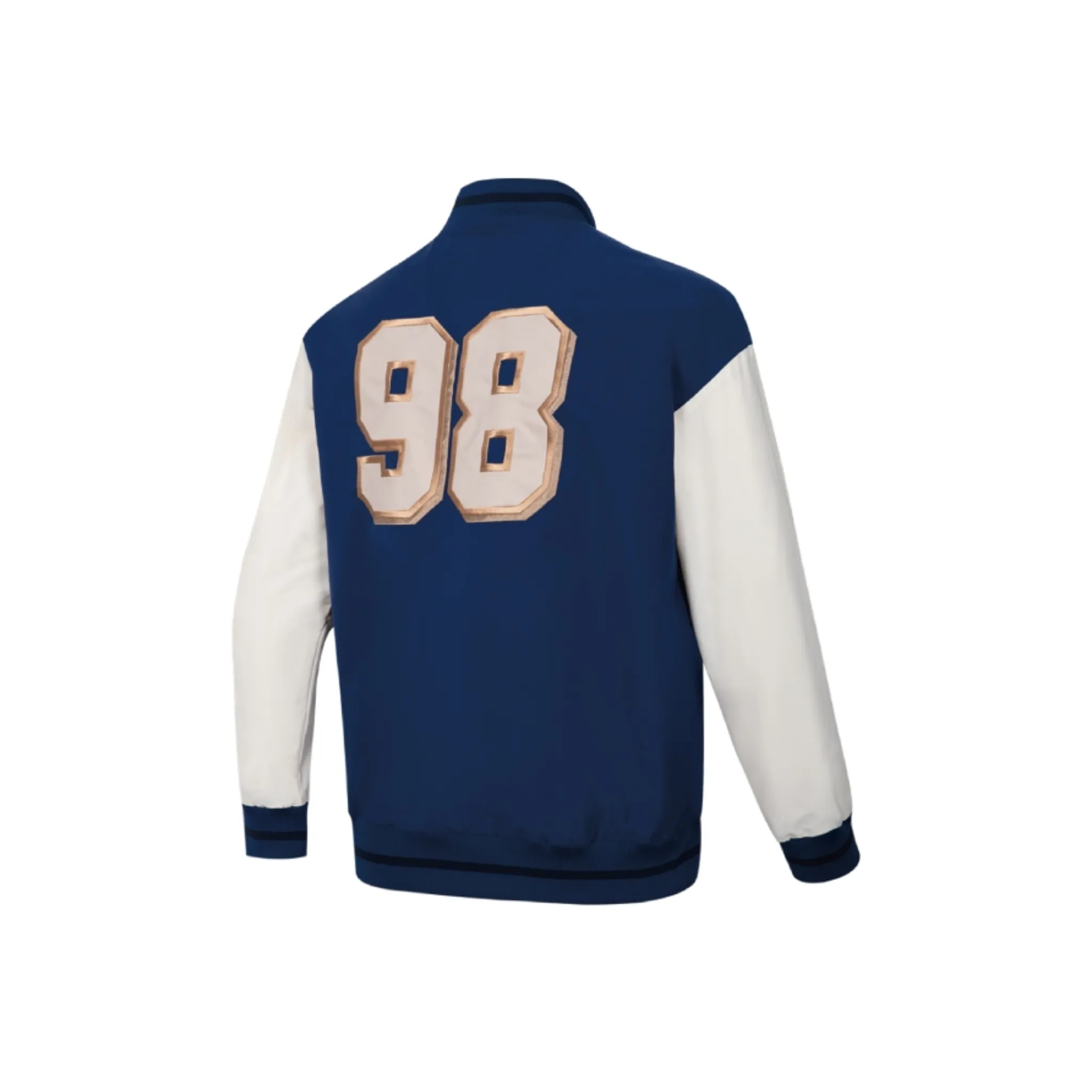 Victor X LZJ J-4508LZJ-B Unisex Varsity Jacket [Iron Blue]