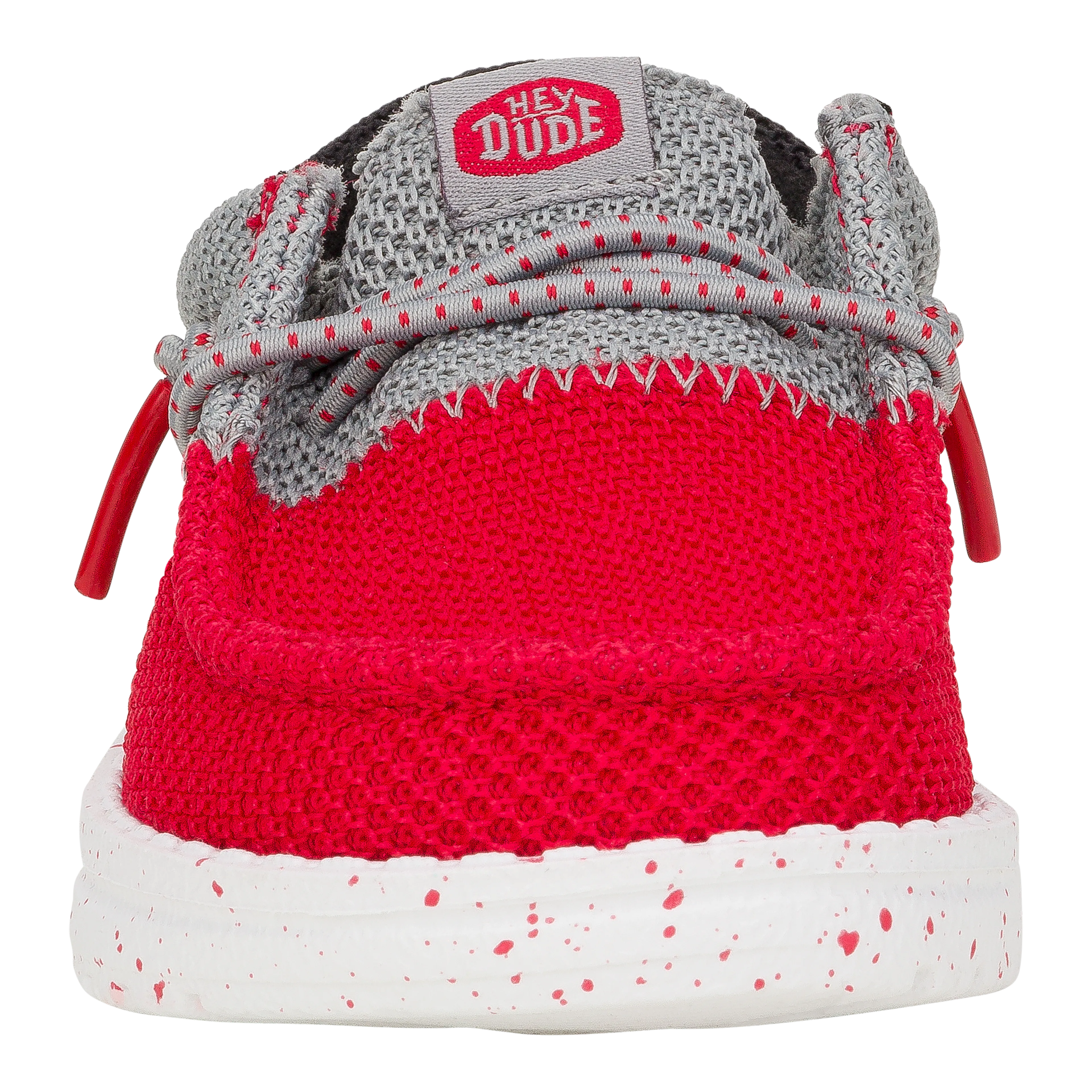 Wally Toddler Tri Varsity Mesh - Red/Grey