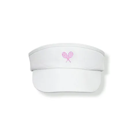 White Visor (Pink)