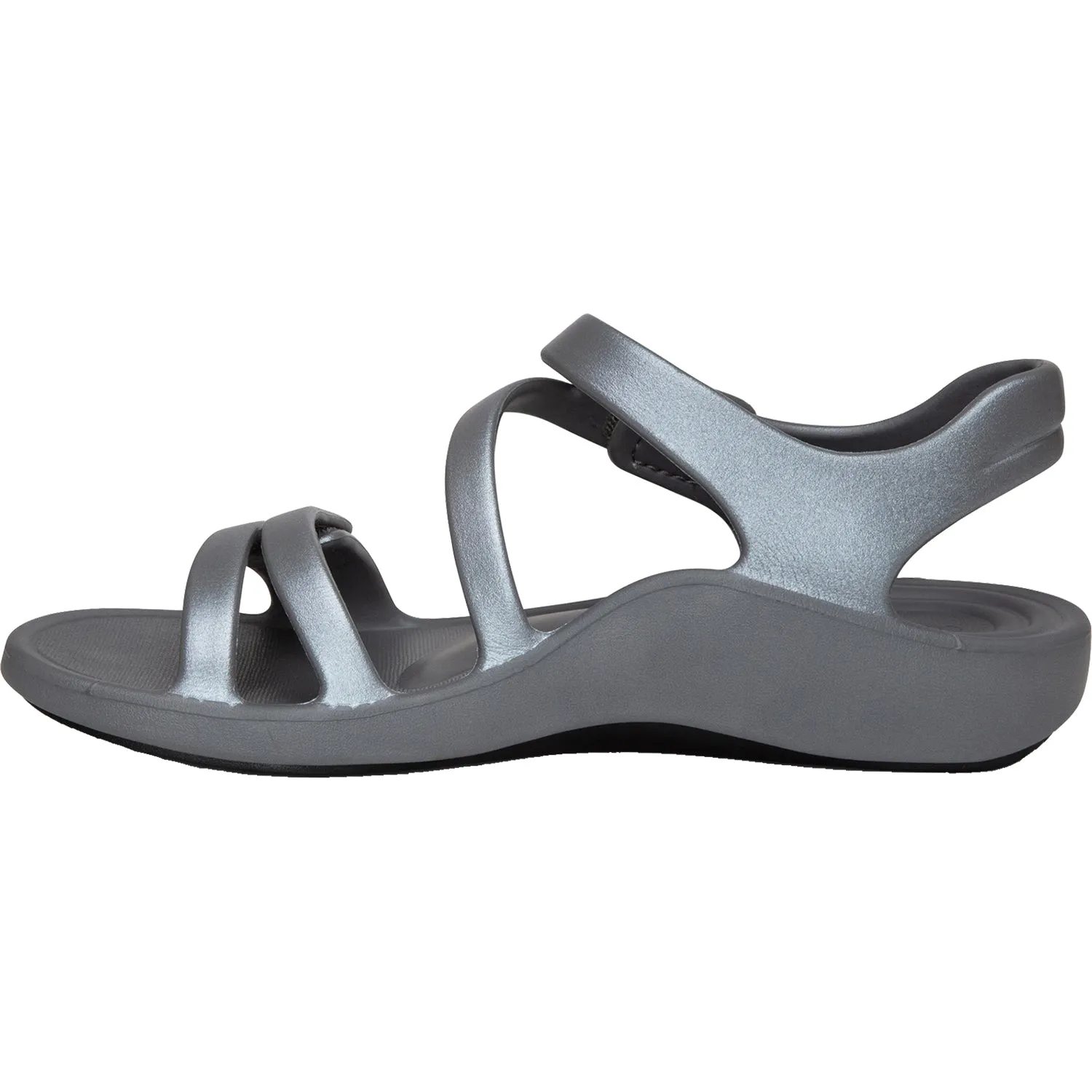 Women's Aetrex Jillian Sport Shimmer Grey EVA