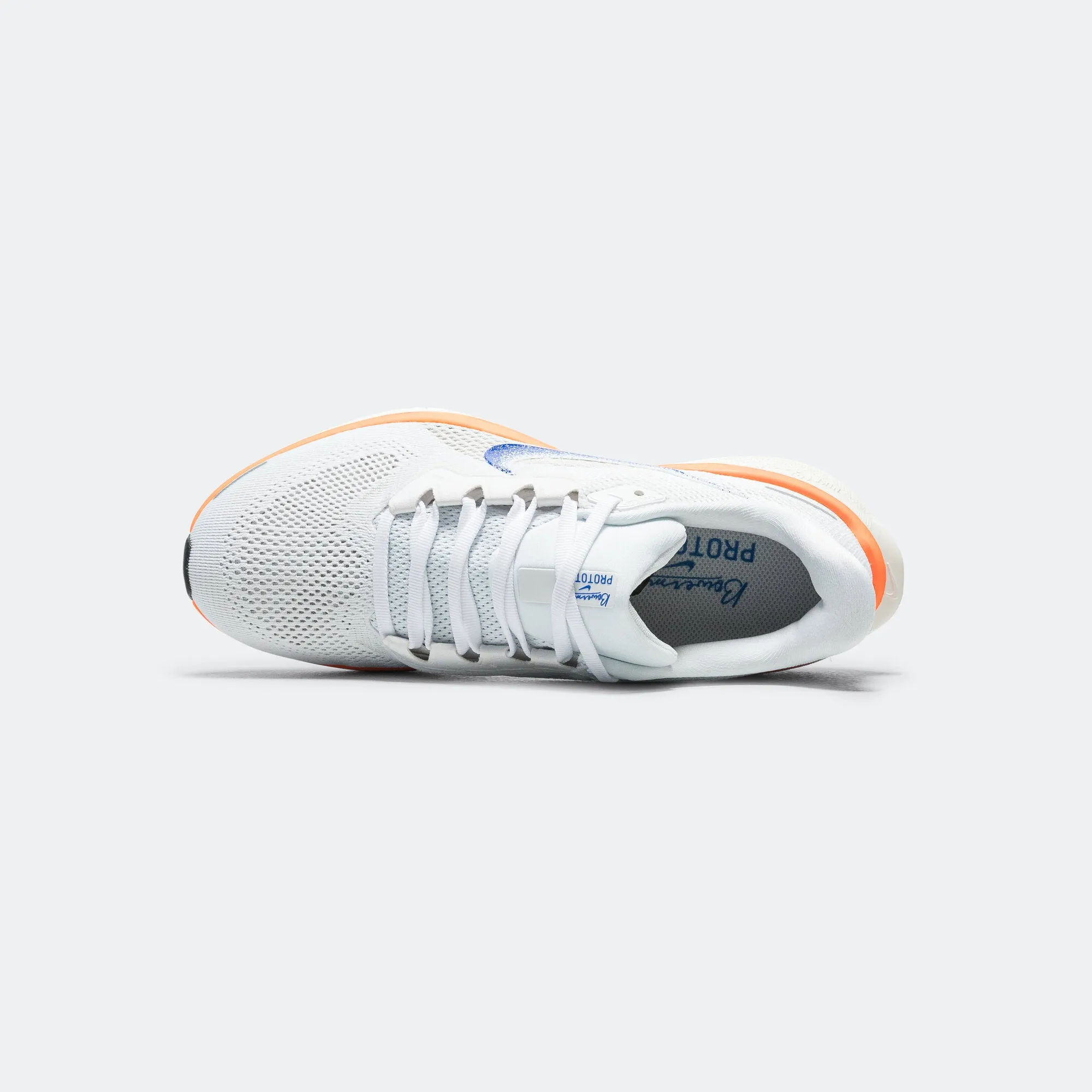 Womens Air Zoom Pegasus 41 'Blueprint' - White/Racer Blue-Total Orange