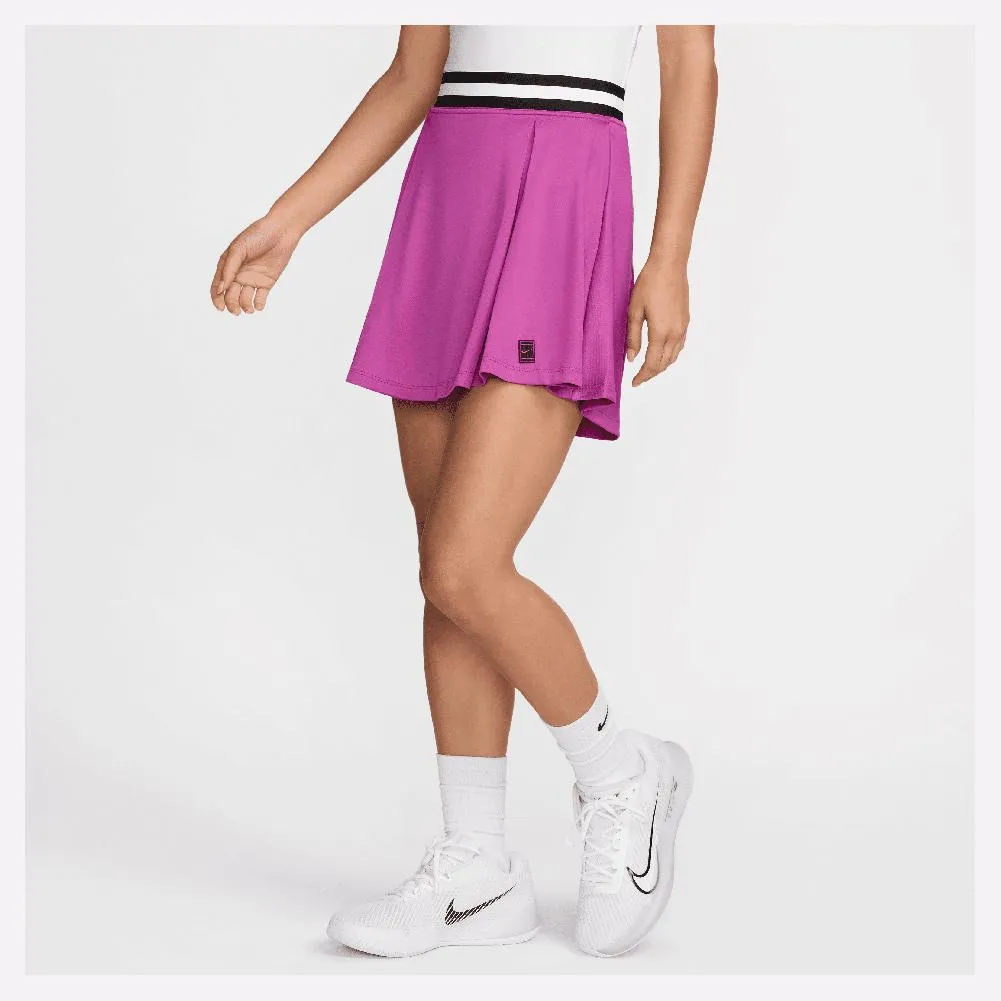 Womens Dri-Fit Heritage Tennis Skort Hot Fuchsia